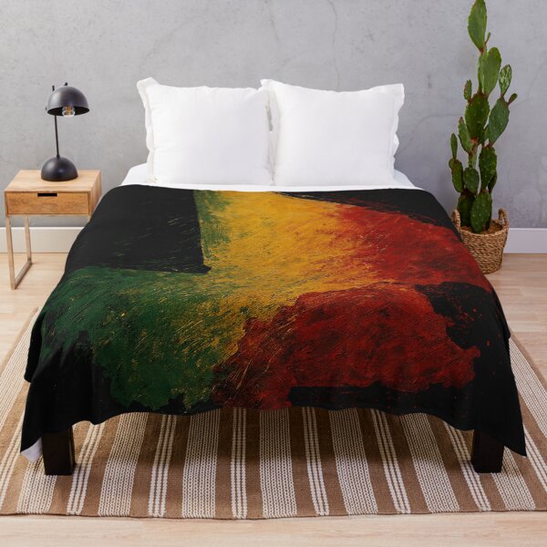 Item preview, Painted Mali flag designed and sold by ilakz.