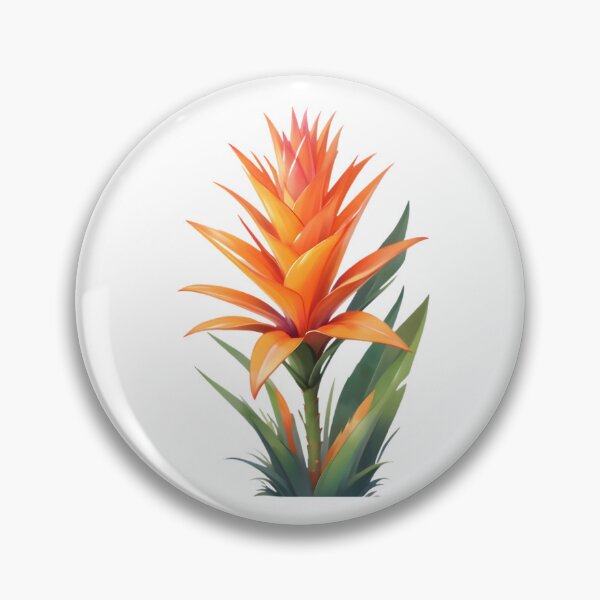 Item preview, Orange Bromeliad designed and sold by HOMETOWN86.