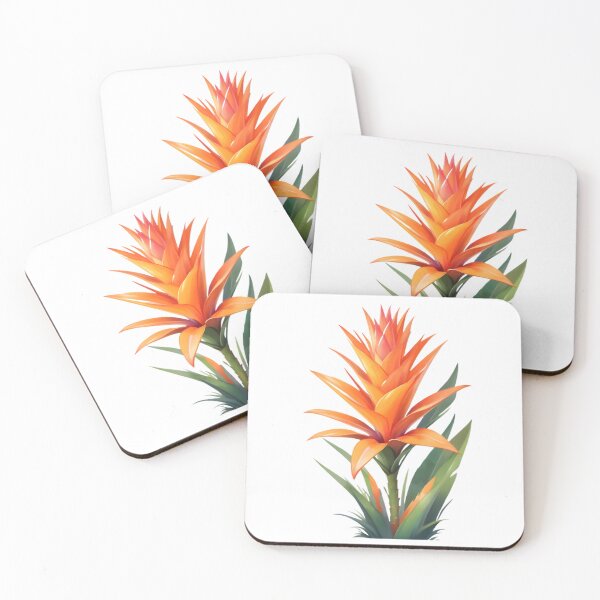 Item preview, Orange Bromeliad designed and sold by HOMETOWN86.