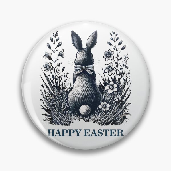Item preview, Easter Bunny Retro Vintage Aesthetics Happy Easter designed and sold by LuminOrb.