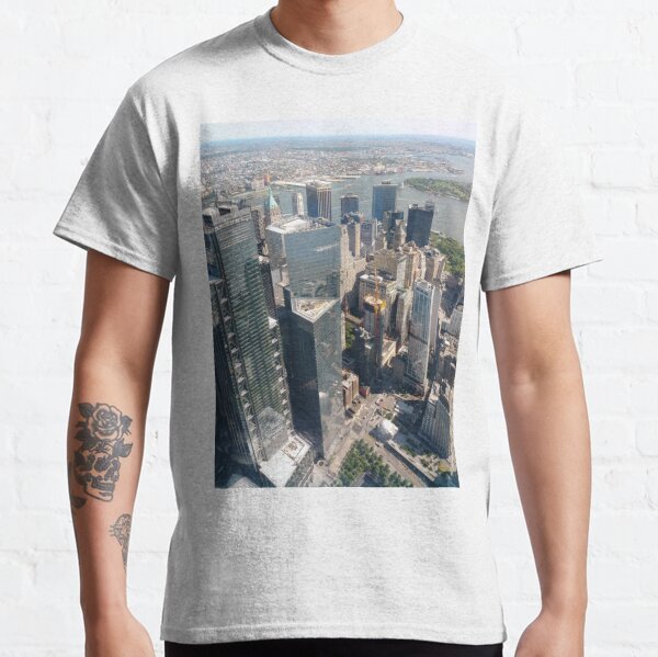 Manhattan, New York, NYC, #Manhattan, #NewYork, #NYC, skyscrapers, #skyscrapers Classic T-Shirt