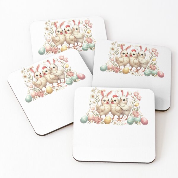 Item preview, Easter Chicks Easter Bunny Retro Chicken Lovers designed and sold by LuminOrb.