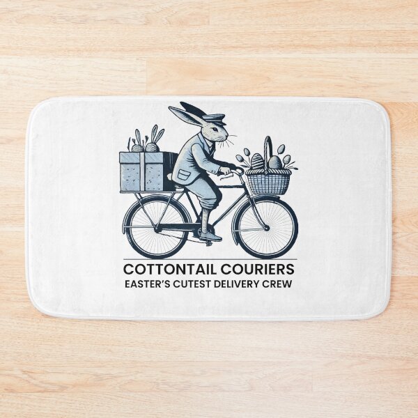 Item preview, Ostern Cottontail Couriers Retro Vintage Stil designed and sold by LuminOrb.