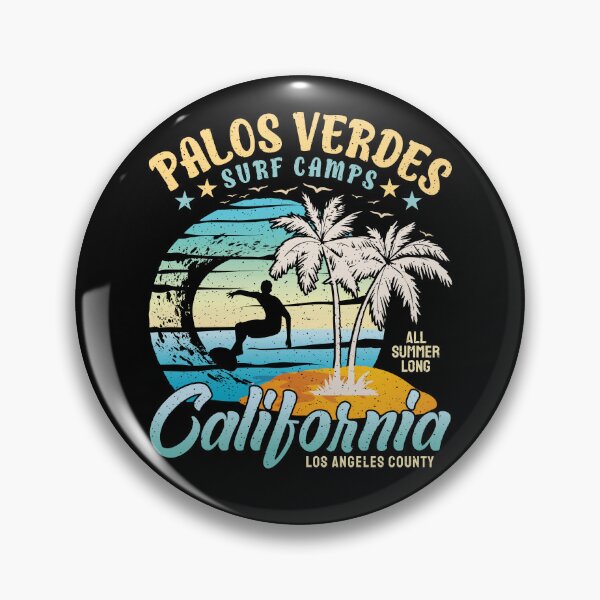 Item preview, Palos Verdes Surf Camps Surfing Los Angeles County California designed and sold by eclecTEEq.