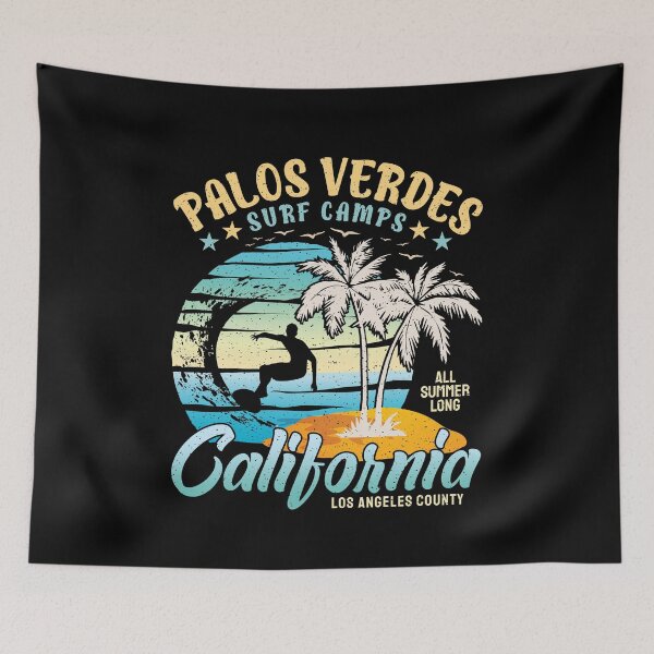 Item preview, Palos Verdes Surf Camps Surfing Los Angeles County California designed and sold by eclecTEEq.