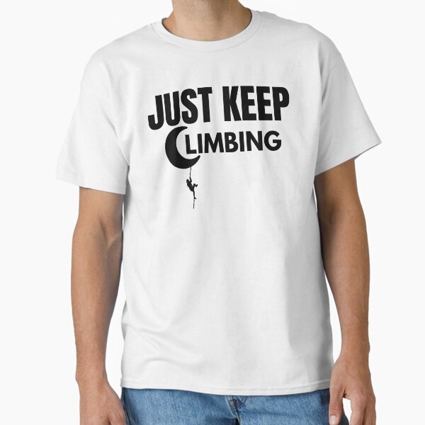 Item preview, Just Keep Climbing Motivational Inspirational designed and sold by AnnieKocoy.