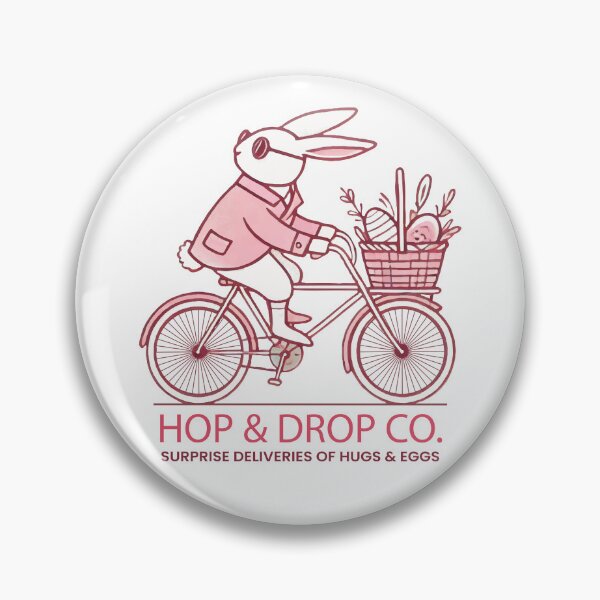 Item preview, Easter Bunny Bike Retro Hop designed and sold by LuminOrb.