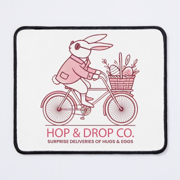 Item preview, Easter Bunny Bike Retro Hop designed and sold by LuminOrb.