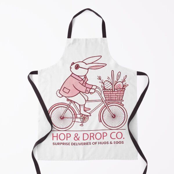 Item preview, Easter Bunny Bike Retro Hop designed and sold by LuminOrb.