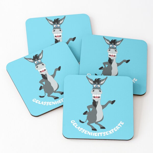 Item preview, Stubborn donkey with glasses in pose designed and sold by Mbo7club.