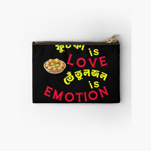 Item preview, Bengali Famous Quote Puchka Is Love Tetul Jol Is Emotion | SM Typography Tshirt designed and sold by SM Typography T-shirt.