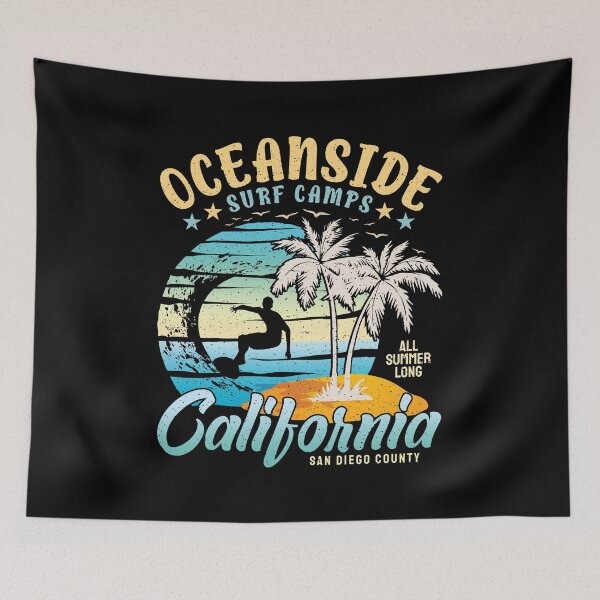 Item preview, Oceanside Surf Camps Surfing San Diego County California designed and sold by eclecTEEq.