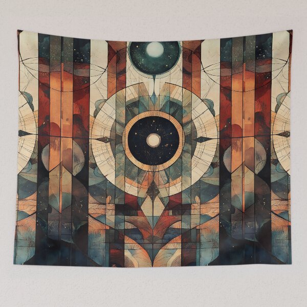 Item preview, Sacred Geometry Art: Cosmic Symbols designed and sold by bapupa.