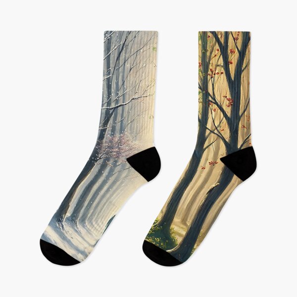 Item preview, Golden Forest Path – Walking Toward Light  designed and sold by soulalchemist25.