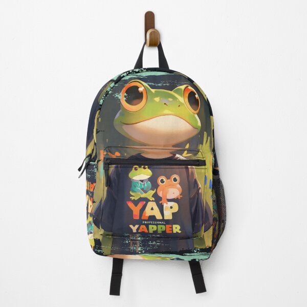 Item preview, Cute Yapper Frog T-Shirt Design – Funny Cartoon Frogcore Meme designed and sold by Void & Valor.