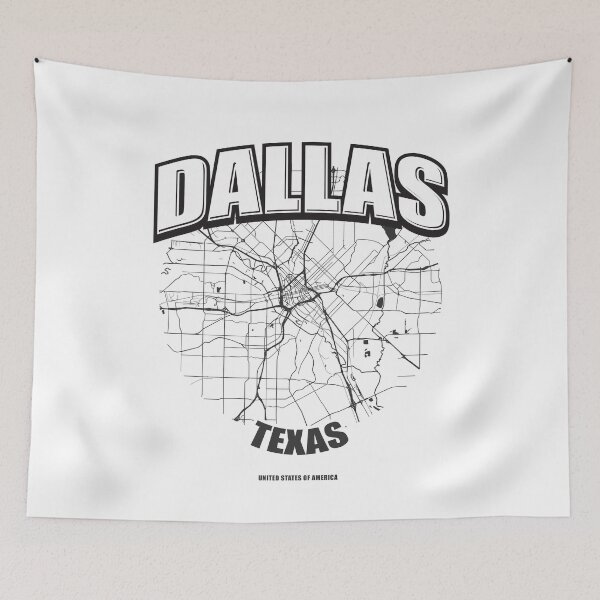 Item preview, Dallas monochrome logo design designed and sold by hebstreit.