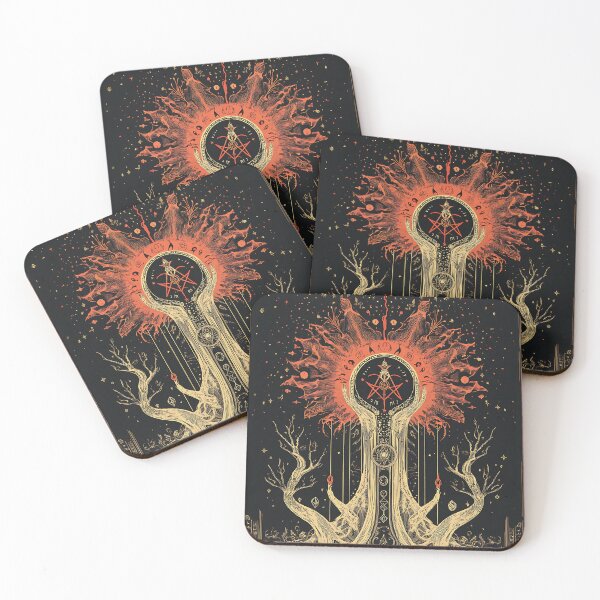 Item preview, The Qabalah Art: Mystical Tree of Life designed and sold by bapupa.
