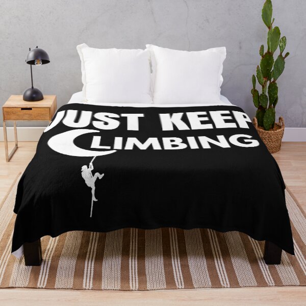 Item preview,  Just Keep Climbing Motivational Inspirational designed and sold by Anniko Art Studio.