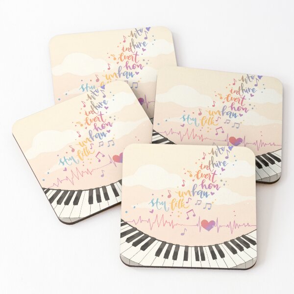 Item preview, “When Words Fail, Music Speaks” — Poetic Abstract Music Art designed and sold by Simple_Lines2025.