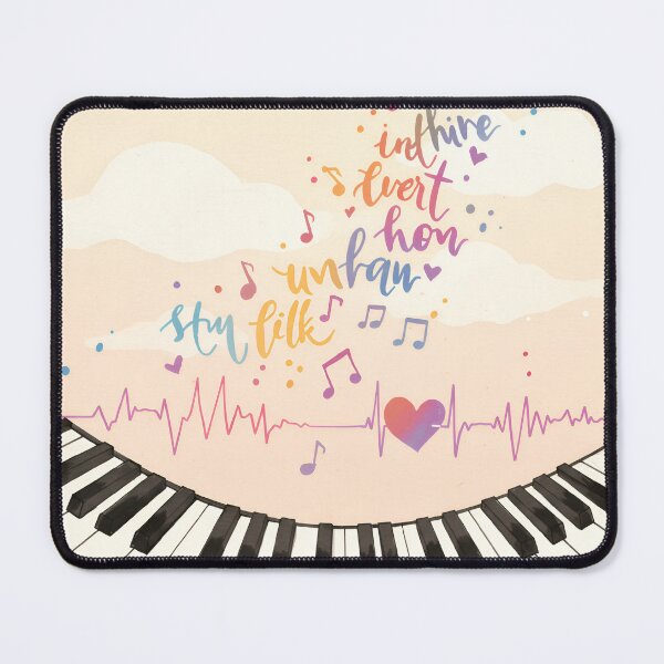 Item preview, “When Words Fail, Music Speaks” — Poetic Abstract Music Art designed and sold by Simple_Lines2025.
