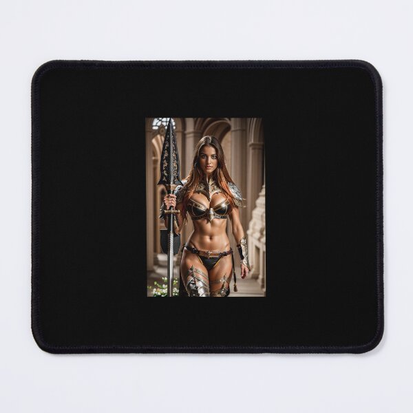 Item preview, Spear Maiden and Mage of the Dark tower designed and sold by ARoccoArt.