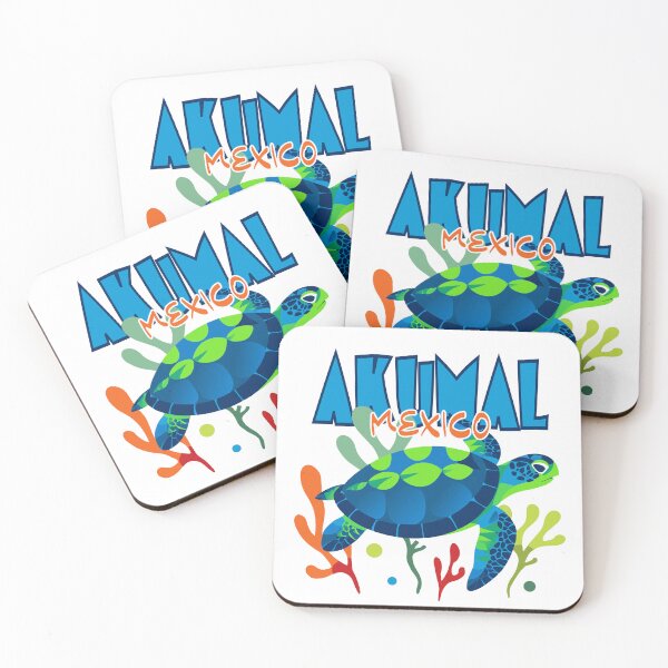 Item preview, Akumal Mexico Sea Turtle design designed and sold by Colorfulman.
