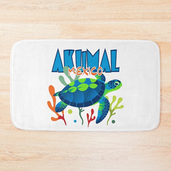 Item preview, Akumal Mexico Sea Turtle design designed and sold by Colorfulman.
