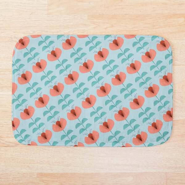 Item preview, Midcentury Flower Pattern02 designed and sold by Sycorax Studio.
