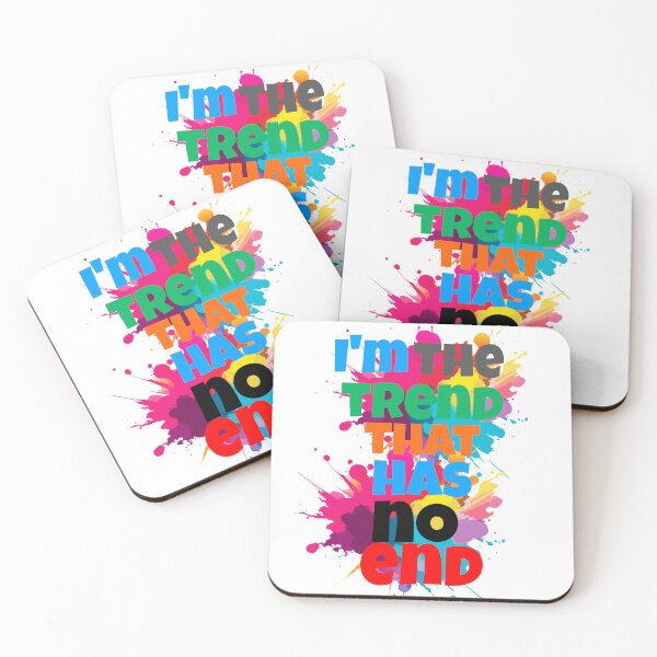 Item preview, The Endless Trend – Bold Splashy Statement Design designed and sold by Karim-Karem.