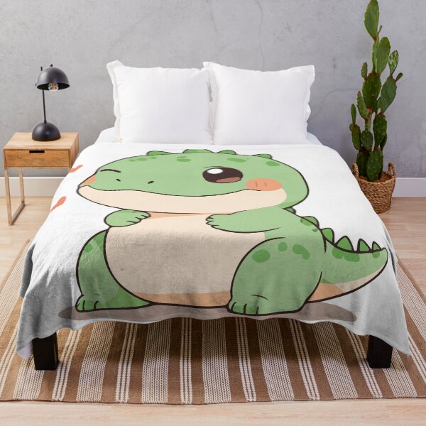 Item preview, Kawaii Happy Dinosaur - Cute and Fun Illustration designed and sold by DesignMapachiss.
