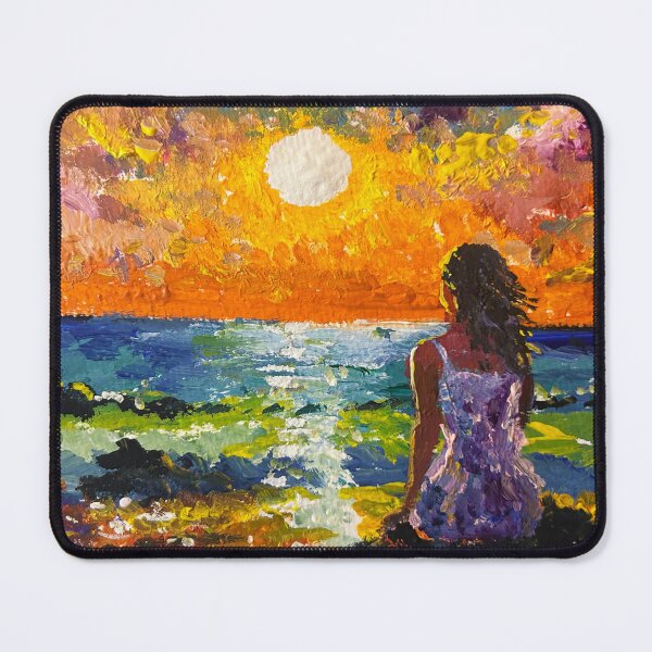 Artikelvorschau, Impasto-Sonnenuntergang entworfen und verkauft von TheArtCave.