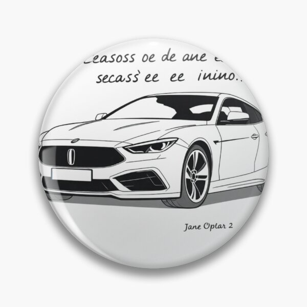 Item preview, Silent Speed – White Concept Coupe Tee designed and sold by Fiercest128.