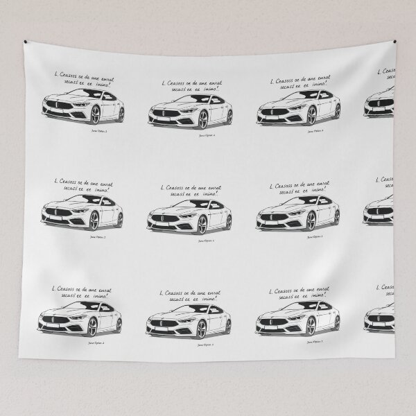 Item preview, Silent Speed – White Concept Coupe Tee designed and sold by Fiercest128.