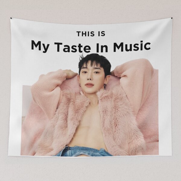 Item preview, wonho is my music taste2 designed and sold by moonchildartfs.