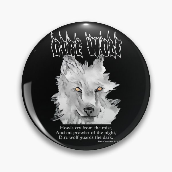 Item preview, Dire Wolf Haiku designed and sold by EyeMagined.