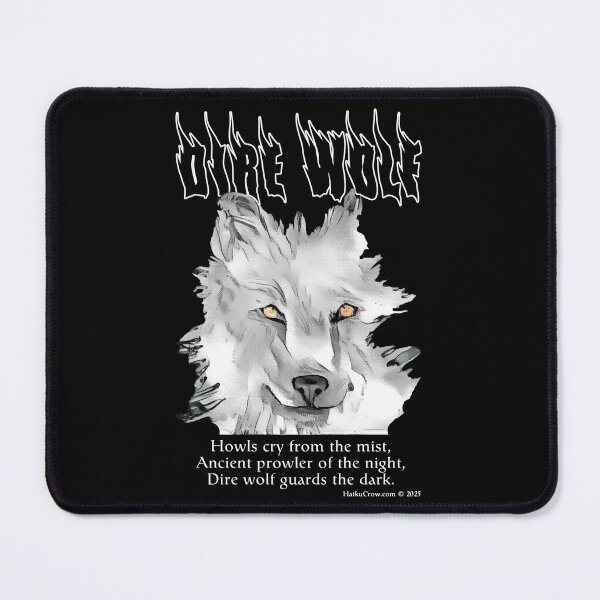 Item preview, Dire Wolf Haiku designed and sold by EyeMagined.