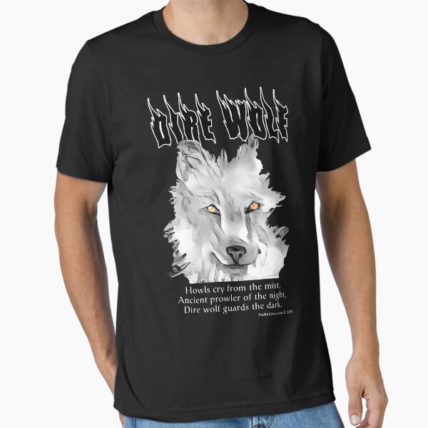 Dire Wolf Haiku Essential T-Shirt