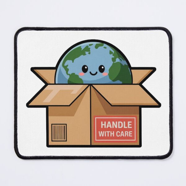 Item preview, Handle With Care – Earth Day 2025  designed and sold by Rajasekar.