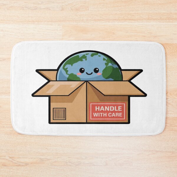 Item preview, Handle With Care – Earth Day 2025  designed and sold by Rajasekar.