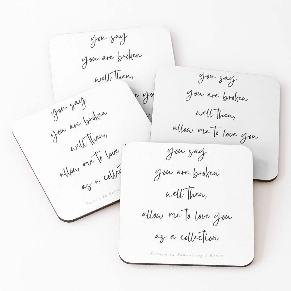 Item preview, Coasters (Set of 4) designed and sold by Saturnsomething.