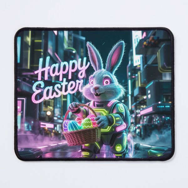 Item preview, Happy Easter Bunny - Cyberpunk Theme designed and sold by OnixDesign.