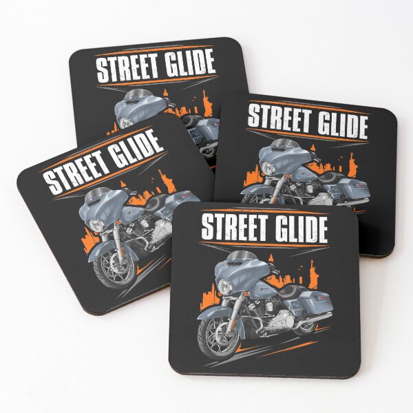 Item preview, Motorcycle Street Glide Base FLHX & FLHXI 2023 (Atlas Silver Metallic) for Motorcycle Riders designed and sold by MotoApparelHub.