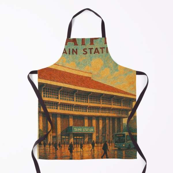 Item preview, Taipei Main Station at Dusk with City Commuters designed and sold by Places On Earth.