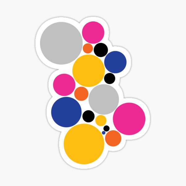 Item preview, Colour Circles designed and sold by CharlottePlaceArt.