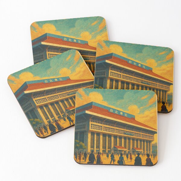 Item preview, Taipei Main Station in Morning Light, Taiwan Landmark designed and sold by Places On Earth.