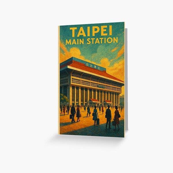 Item preview, Taipei Main Station in Morning Light, Taiwan Landmark designed and sold by Places On Earth.