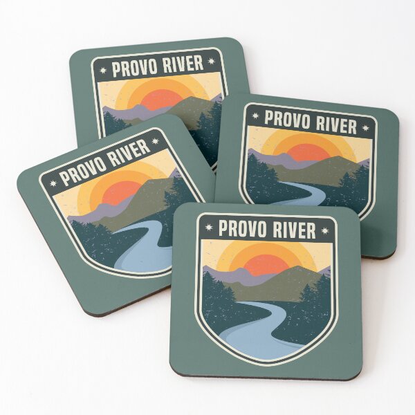 Item preview, Provo River, Utah designed and sold by studio838.