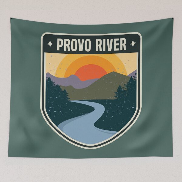 Item preview, Provo River, Utah designed and sold by studio838.