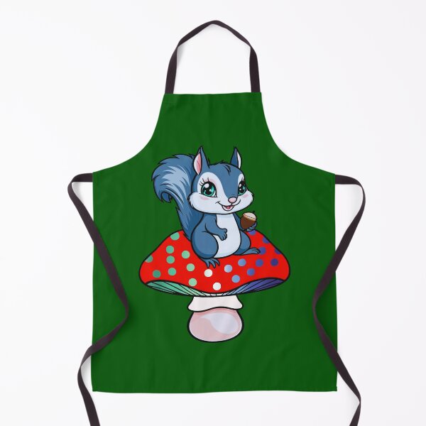 Item preview, Cute Squirrel on Gay MLM Mushroom – MLM Pride Whimsical Art designed and sold by Travelslightly.