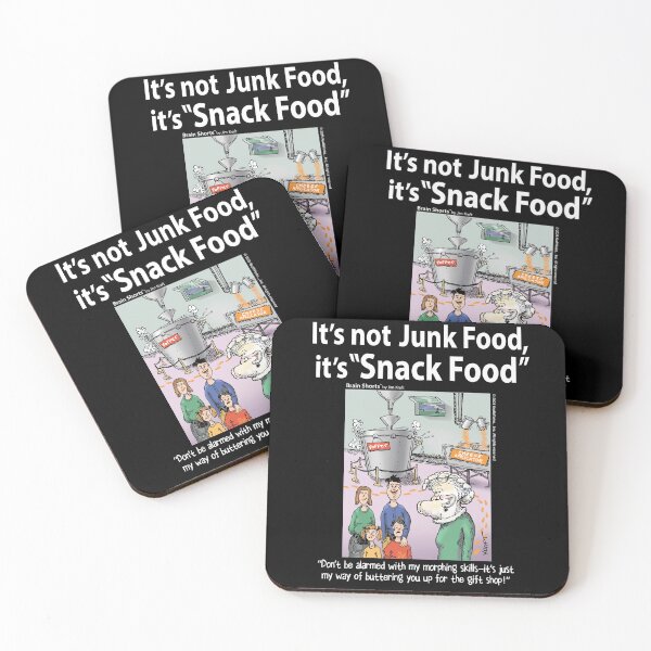 Item preview, It's Not Junk Food—Snack Food Fan designed and sold by Brain Shorts.